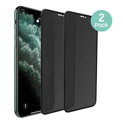 2-Pack iPhone XR Privacy Screen Protector Full Cover - Tempered Glass Film Gehard Glas Glazen