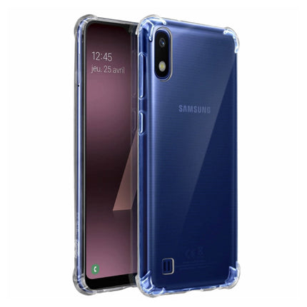 Samsung Galaxy A10 Transparant Bumper Hoesje - Clear Case Cover Silicone TPU Anti-Shock