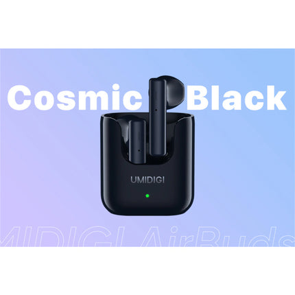 Airbuds U Draadloze Oortjes met 380mAh Oplaaddoosje - ENC Ruisonderdrukking Touch Control Oordopjes TWS Bluetooth 5.1 Earphones Earbuds Oortelefoon Zwart