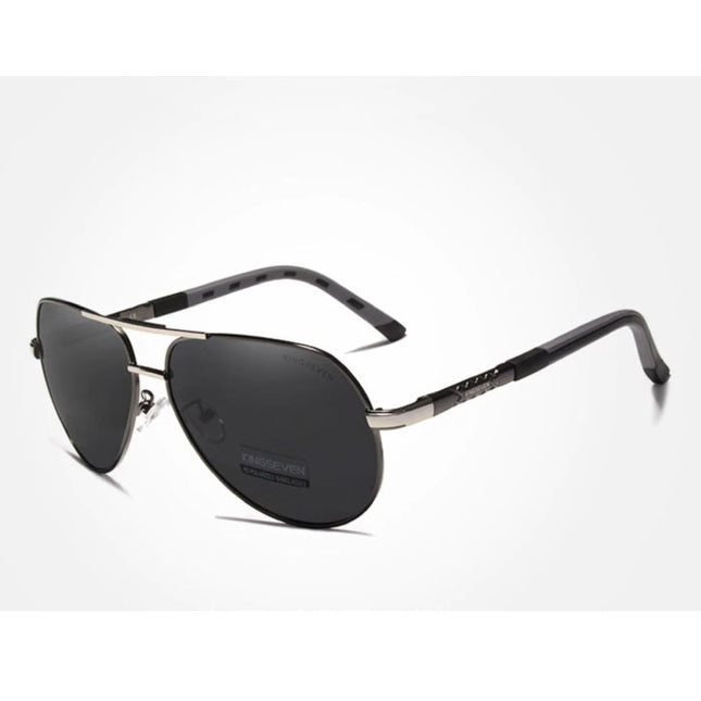 Goldstar Zonnebril - Pilotenbril met UV400 en Polarisatie Filter voor Mannen en Vrouwen - Grijs