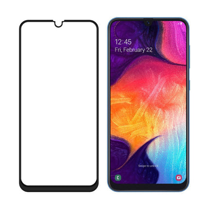 2-Pack Samsung Galaxy A30 Full Cover Screen Protector 9D Tempered Glass Film Gehard Glas Glazen