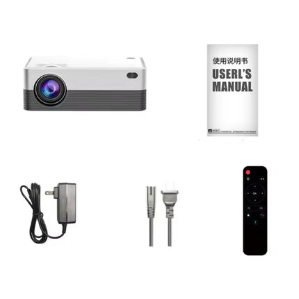 P35 Mini Projector - 120 ANSI Lumen - Screen Mirroring Beamer Home Media Speler - Wit