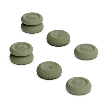 6 Thumb Grips voor PlayStation 4 en 5 - Antislip Controller Caps PS4/PS5 - Khaki
