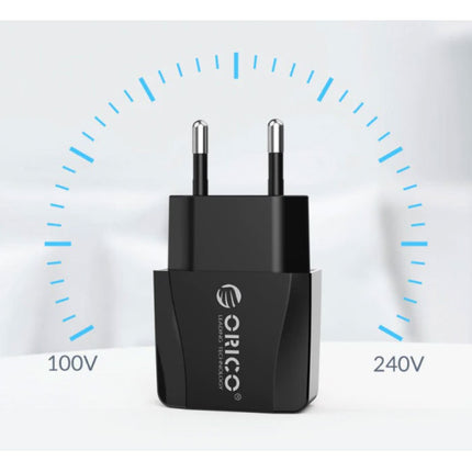 Dual 2x Port USB Stekkerlader - 2.1A Muur Oplader Wallcharger AC Thuislader Adapter Wit