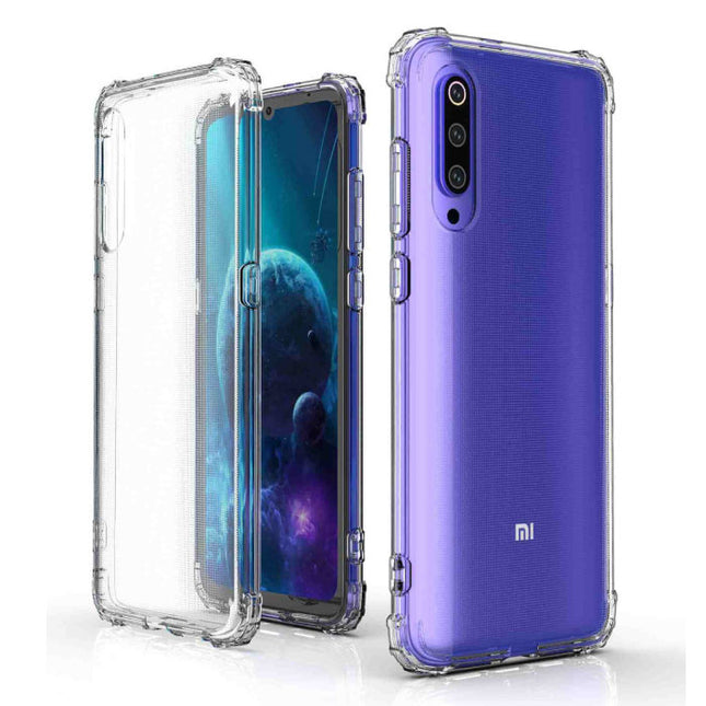 Xiaomi Mi 9T Transparant Bumper Hoesje - Clear Case Cover Silicone TPU Anti-Shock