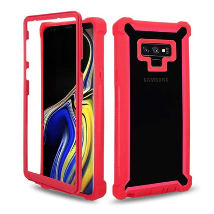 Samsung Galaxy S22 Bumper Hoesje 360° Bescherming - Full Body Cover Armor Rood