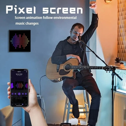 16x16 LED Pixel Display - Aanpasbaar Programmeerbaar RGB Licht Scherm