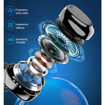Draadloze Oortjes met Powerbank Oplaaddoosje 10.000mAh - True Touch Control TWS Bluetooth 5.0 Oordopjes Earphones Earbuds Oortelefoon 