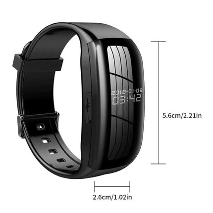 Security Camera Horloge Smartband DVR Camera - 1080p - 128 GB Ingebouwd Geheugen
