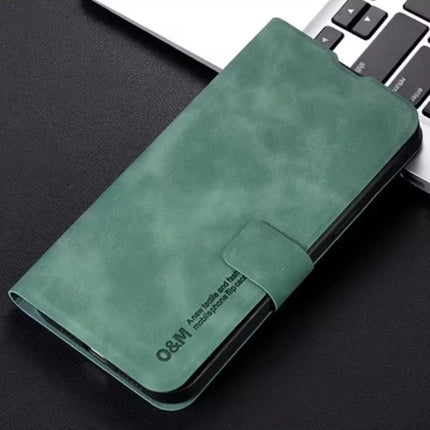 Xiaomi Poco X6 Flip Case - Wallet Cover Portefeuille Kunstleer Hoesje - Groen
