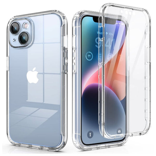 iPhone 14 Plus Full Body 360° Transparant Silicone Hoesje