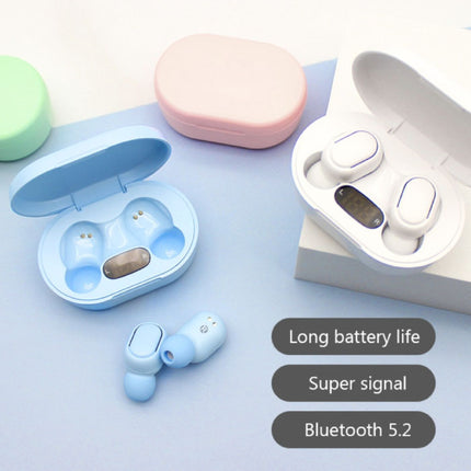 E7S Draadloze Oortjes - True Touch Control Oordopjes Bluetooth 5.0  Oortelefoon Blauw