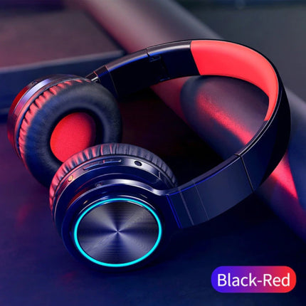 Draadloze Koptelefoon - Bluetooth 5.0 Noise Cancelling Headphones Gaming Headset Rood
