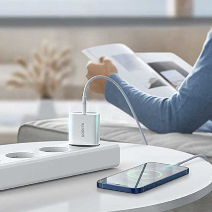 20W Stekkerlader - Quick Charge 4.0 / PD USB Oplader Muur Lader Stekkerlader Adapter Wit