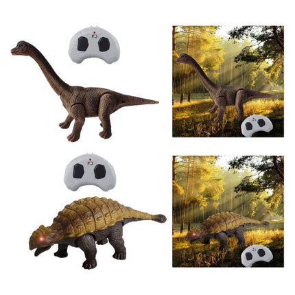 RC Dinosaurus (Ankylosaurus) met Afstandsbediening - Bestuurbaar Speelgoed Dino Robot