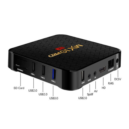 MX10 Pro 6K TV Box Mediaspeler Android 9.0 Kodi - 4GB RAM - 64GB Opslagruimte