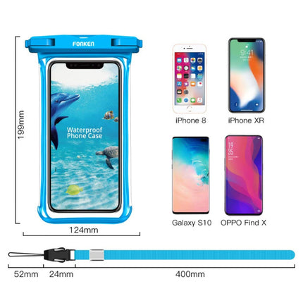 Waterdicht Hoesje voor iPhone / Samsung / Xiaomi - Sport Tasje Zakje Cover Case Armband Jogging Hard Lopen Wit