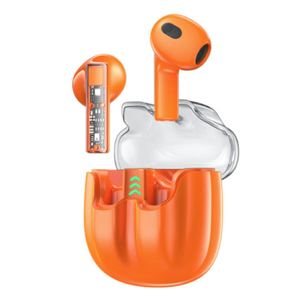 HiTune Q3 Draadloze Oortjes - Bluetooth 5.2 Oordopjes HiFi/ANC/TWS Oranje