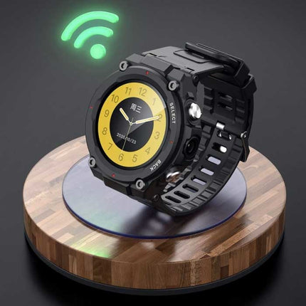 Student Smartwatch voor Kinderen - Siliconen Bandje 4G Fitness Sport Activity Tracker Horloge Android iOS Zwart