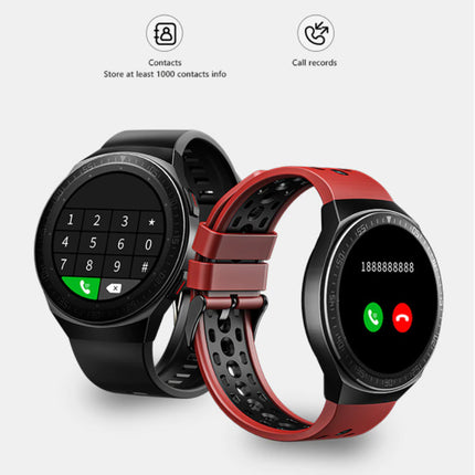 MT-3 Smartwatch met Luidspreker en Hartslagmonitor -  Fitness Sport Activity Tracker Silica Gel Bandje Horloge iOS Android Groen