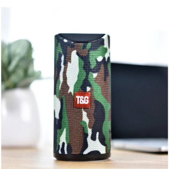 TG-113 Draadloze Soundbar Luidspreker Wireless Bluetooth 4.2 Speaker Box Camo
