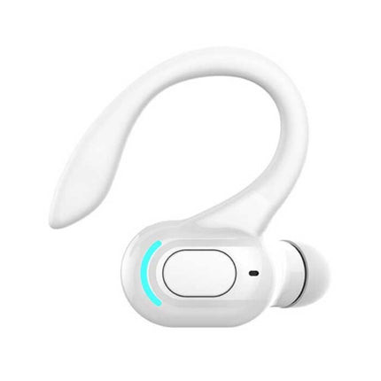 Draadloze Headset - Oorhaak Oordopje met Touch Control - TWS Oortje Bluetooth 5.2 Wireless Bud Headphone Oortelefoon Wit
