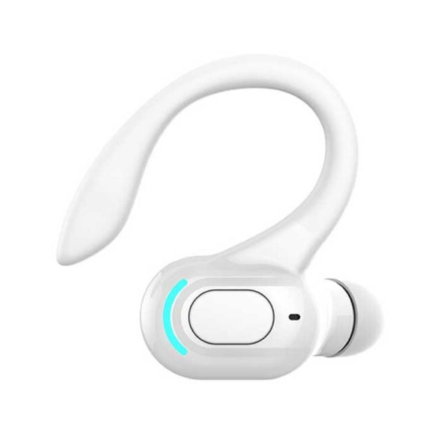 Draadloze Headset - Oorhaak Oordopje met Touch Control - TWS Oortje Bluetooth 5.2 Wireless Bud Headphone Oortelefoon Wit