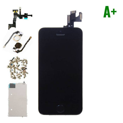 iPhone SE (2016) Voorgemonteerd Scherm (Touchscreen + LCD + Onderdelen) A+ Kwaliteit - Zwart