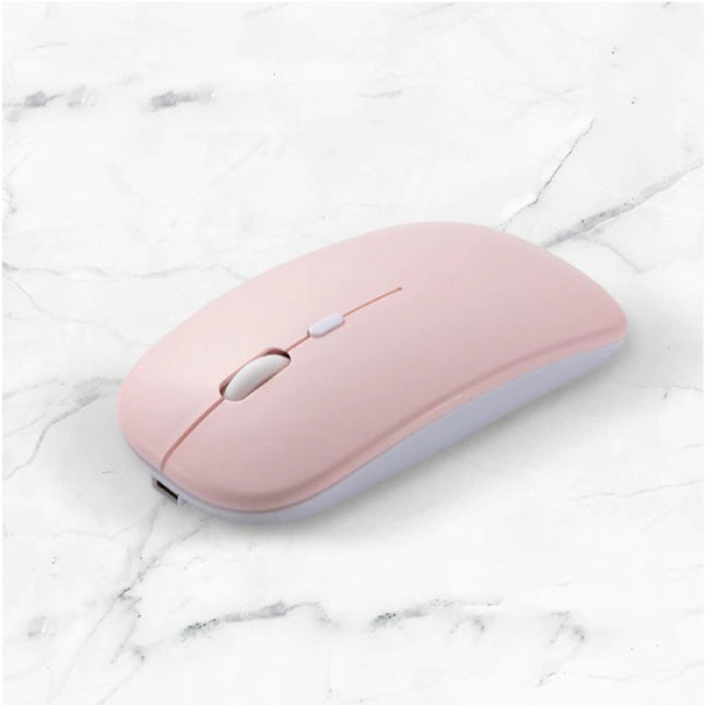 Draadloze Muis - Bluetooth iPad Muis - Geruisloos / Optisch / Tweehandig / Ergonomisch - Roze