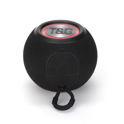 TG337 Draadloze Luidspreker - 1200mAh Batterij - Bluetooth 5.3 Subwoofer HiFi TF Radio - Zwart