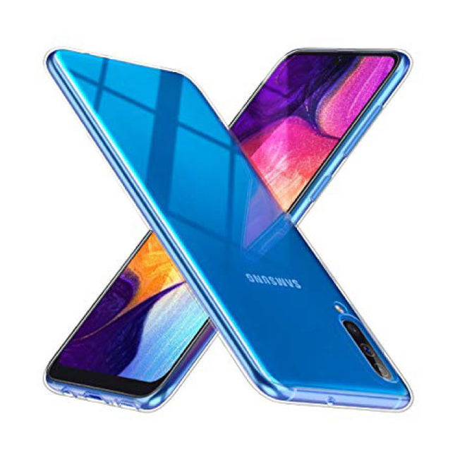 Samsung Galaxy A70 Transparant Clear Case Cover Silicone TPU Hoesje 