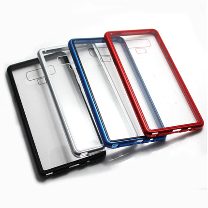 Samsung Galaxy S10 Magnetisch 360° Hoesje met Tempered Glass - Full Body Cover Hoesje + Screenprotector Groen