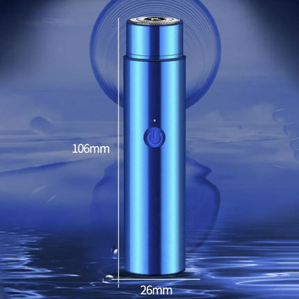 Mini Scheerapparaat - Draadloze Trimmer Scheermachine Elektrische Tondeuse - Blauw 