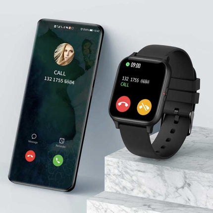 P8 Mix Smartwatch Smartband Smartphone Fitness Sport Activity Tracker Horloge IP67 iOS iPhone Android Siliconen Bandje Wit