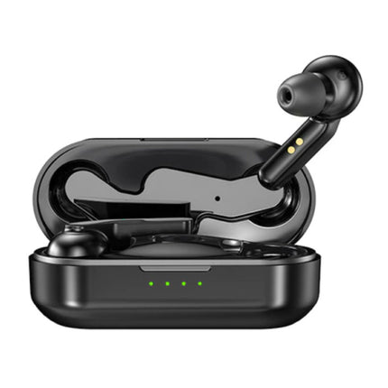 T10C Draadloze Oortjes - Qi Draadloos Opladen - True Touch Control TWS Bluetooth 5.0 Earphones Earbuds Oortelefoon Zwart