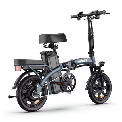 F1L Elektrische Fiets - 14-inch Wielen - Opvouwbare Smart E-Bike - Grijs