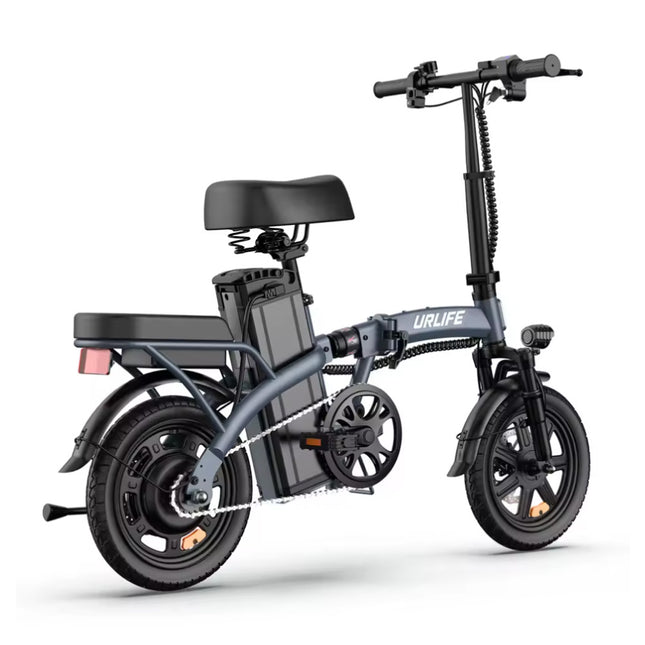 F1L Elektrische Fiets - 14-inch Wielen - Opvouwbare Smart E-Bike - Grijs