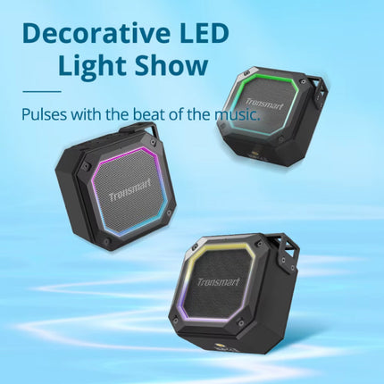 Groove 2 Draadloze Douche Luidspreker - IPX7 Waterdicht - Bluetooth 5.3 Dual EQ TWS Boom Box - Zwart