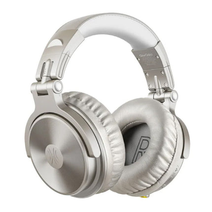 Pro-C Draadloze Koptelefoon - 110 Uur Afspeeltijd - Headset met Microfoon DJ Headphones - Beige