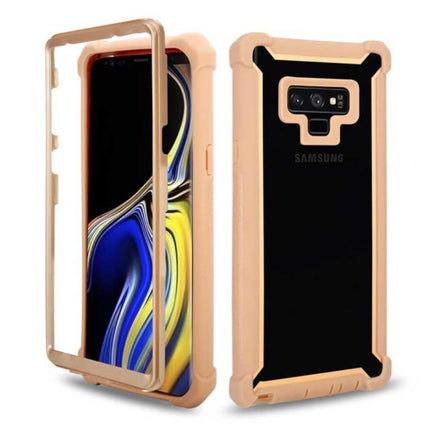 Samsung Galaxy S21 Ultra Bumper Hoesje 360° Bescherming - Full Body Cover Armor Goud