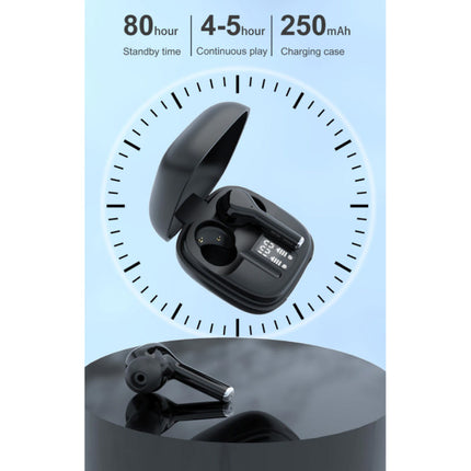 Draadloze Oortjes - Touch Control Oordopjes TWS Bluetooth 5.0 Earphones Earbuds Oortelefoon Zwart