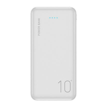 Externe 10.000mAh Powerbank Noodaccu Batterij Oplader Charger Wit