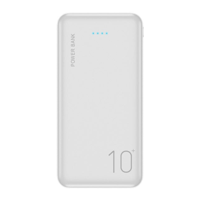 Externe 10.000mAh Powerbank Noodaccu Batterij Oplader Charger Wit
