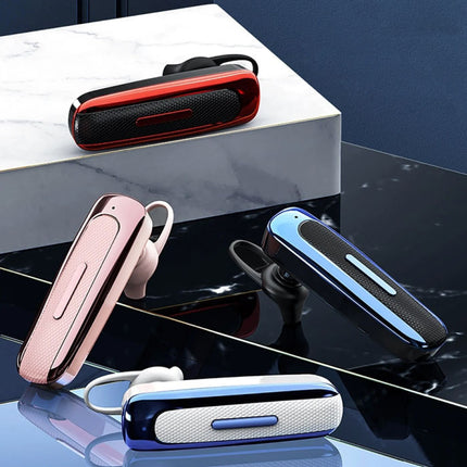 Draadloze Business Headset - Handsfree Oordopje Zakelijk Bluetooth 5.0 Rood