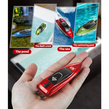 HC-805 RC Speed Boot met Afstandsbediening - Zwembad Speelgoed Waterdicht - Groen