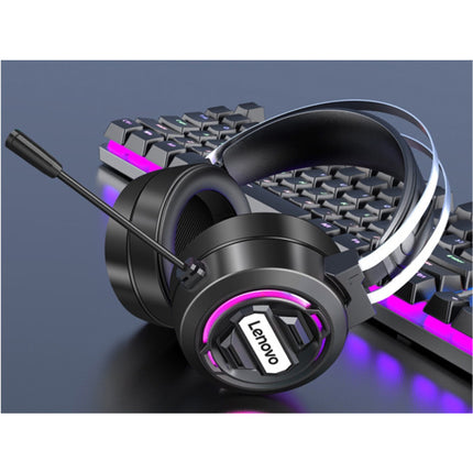 H401 Gaming Koptelefoon met USB en AUX Aansluiting - Headset met Microfoon DJ Headphones Zwart