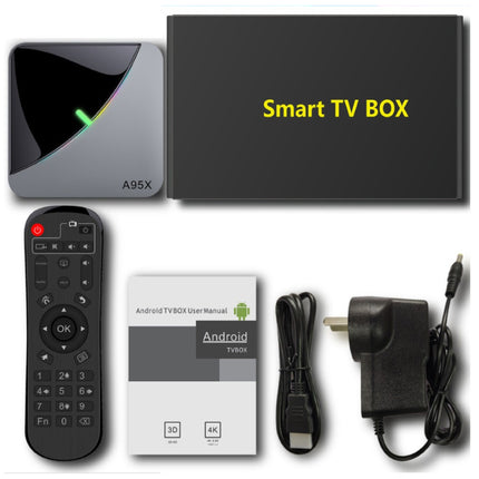 A95X Air 8K TV Box Mediaspeler Android Kodi - 4GB RAM - 64GB Opslagruimte + Draadloos Toetsenbord