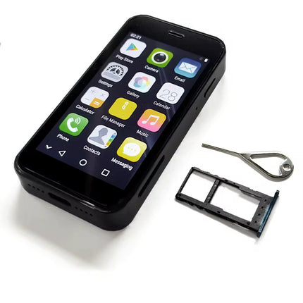 XS16 Mini Smartphone - 2 GB RAM - 16 GB Opslag - 5 MP Camera - 2000mAh Batterij - Paars