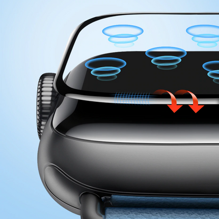 40mm Full Cover Screen Protector voor iWatch Series 4 / 5 - Tempered Glass