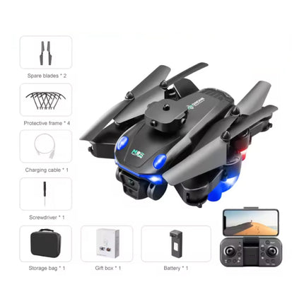 M2s RC Drone met 8K Dual Camera - WiFi Quadcopter met Obstakelvermijding - Zwart